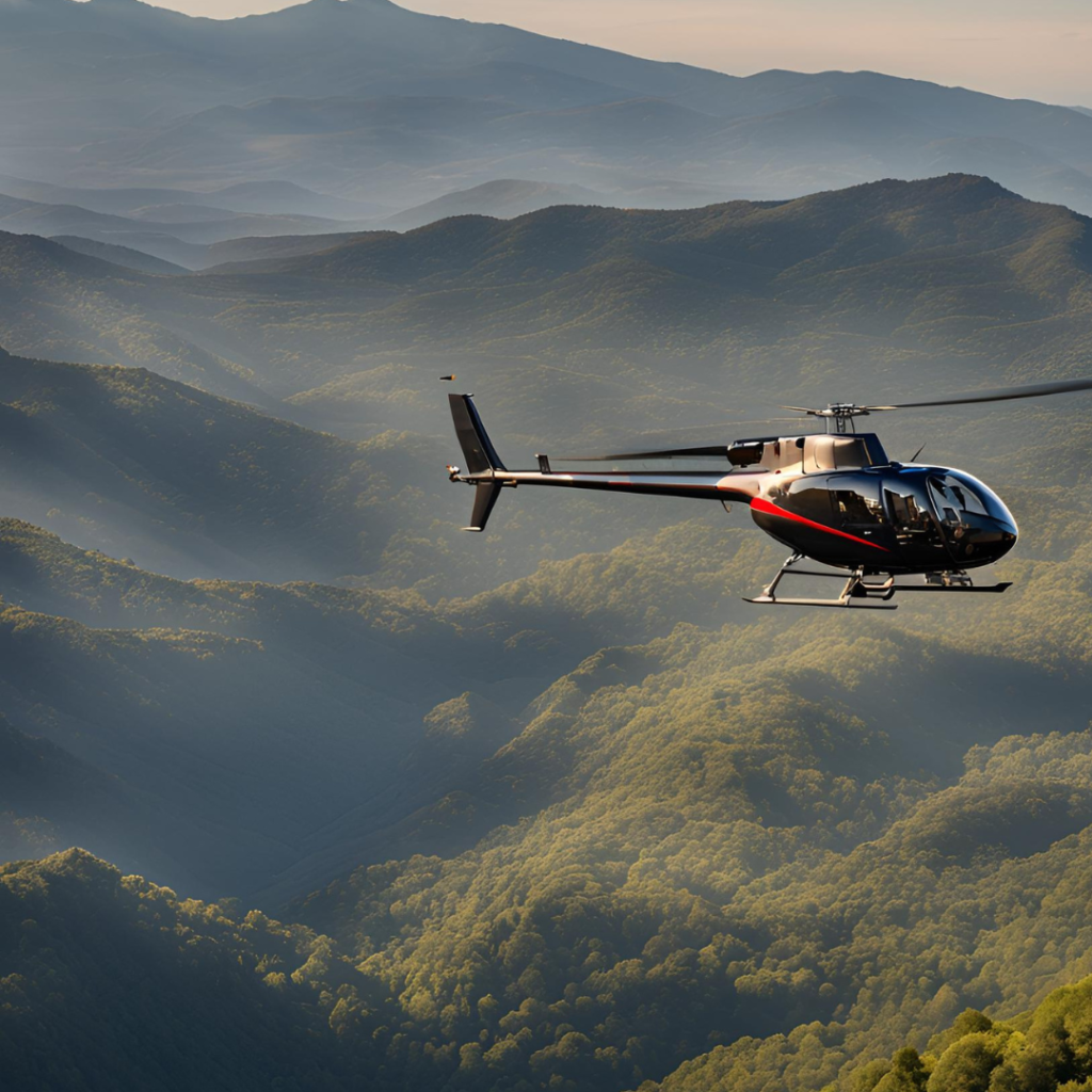 Vuelos panorámicos en helicóptero sobre los majestuosos volcanes de la Garrotxa